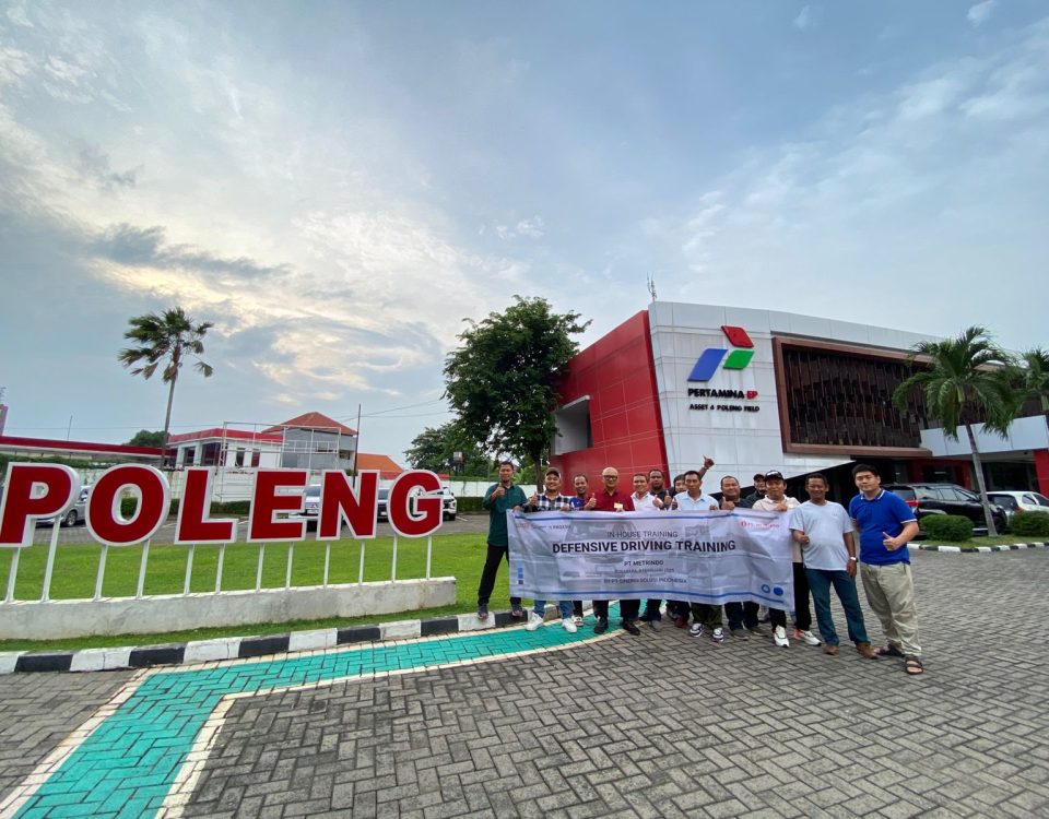 Kegiatan Defensive Driving Training Pertamina EP Field Poleng dalam rangka Bulan K3 Nasional 2025 bersama Pro Drive Indonesia sebagai road safety expert partner