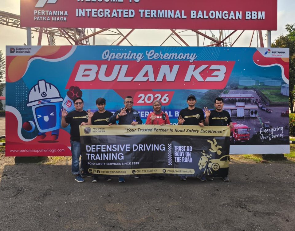 Pelatihan Defensive Driving Batch 1 dan 2 di Integrated Terminal Balongan.