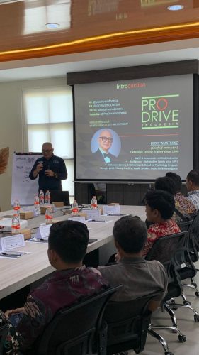 Pelaksanaan Training Defensive Driving di PT Wida Utama, Semarang