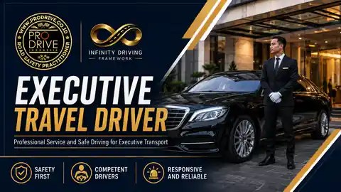 Executive driver untuk perjalanan bisnis perusahaan Pro Drive Indonesia