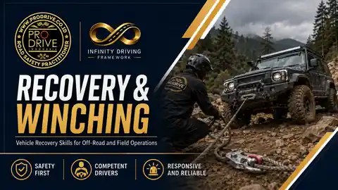 Training recovery dan winching kendaraan 4WD Pro Drive Indonesia