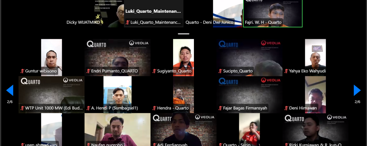 Online Defensive Driving Awareness PT Energi Quarto Indonesia via Zoom bersama Pro Drive Indonesia