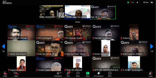 Online Defensive Driving Awareness PT Energi Quarto Indonesia via Zoom bersama Pro Drive Indonesia