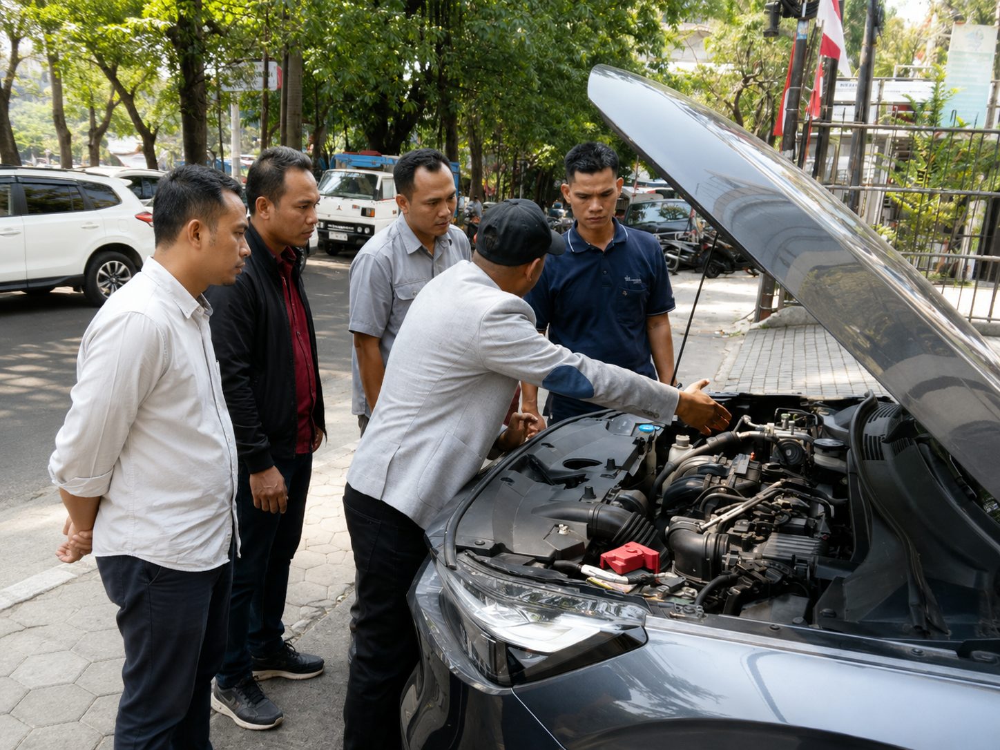 Praktik vehicle safety inspection pada Public Class VVIP Driver Development Program di Jakarta