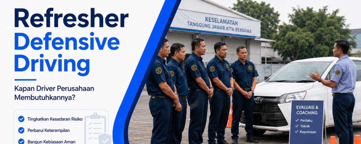 Refresher Defensive Driving Training untuk driver perusahaan