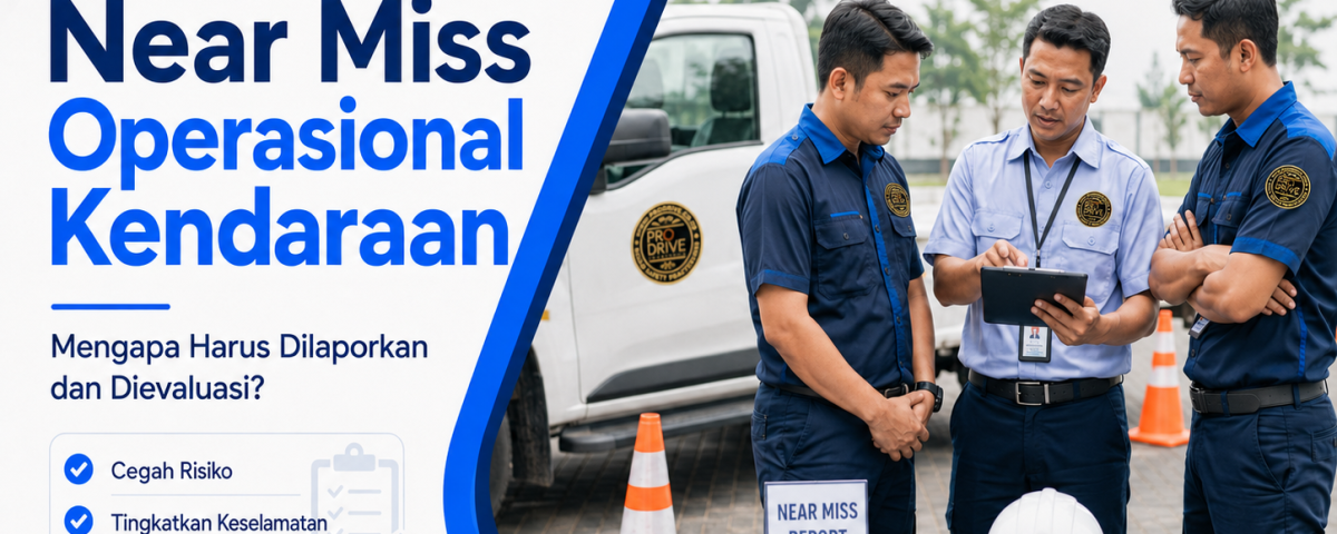Near Miss dalam operasional kendaraan dan evaluasi keselamatan