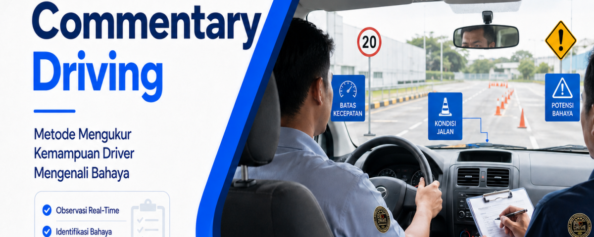 Commentary Driving untuk mengukur kemampuan driver mengenali bahaya