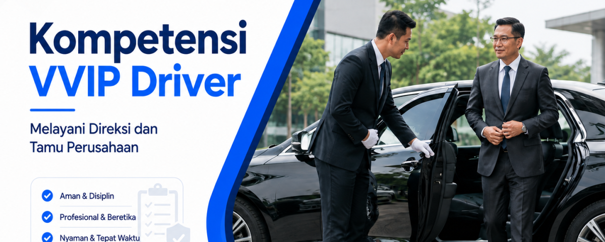 Kompetensi VVIP Driver untuk melayani direksi dan tamu perusahaan