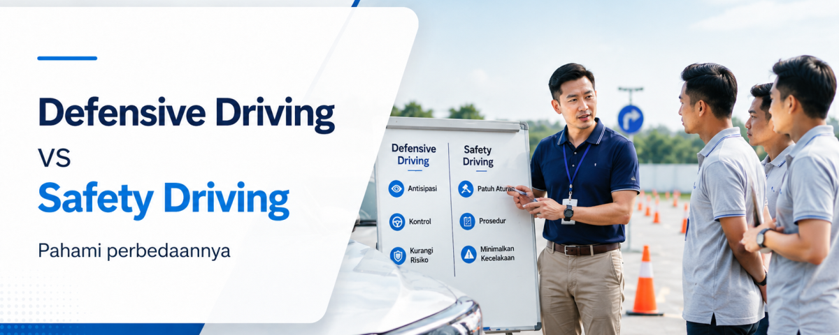 Perbedaan Defensive Driving dan Safety Driving untuk kebutuhan training perusahaan