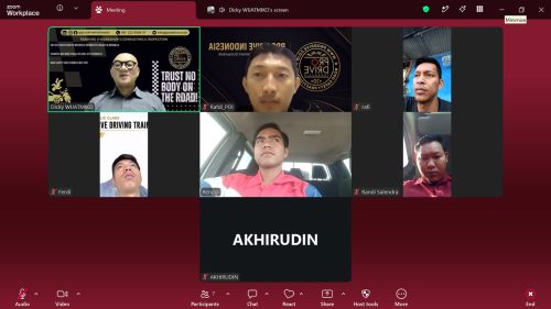 Peserta Online Public Class Defensive Driving Training Batch 10 Pro Drive Indonesia