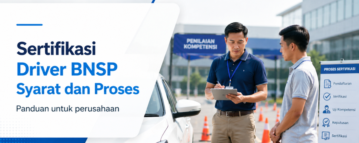 Sertifikasi Driver BNSP syarat dan proses untuk perusahaan