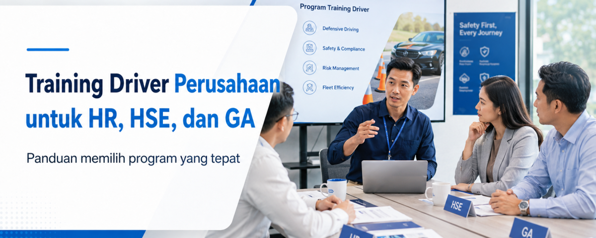 Training driver perusahaan untuk HR HSE GA dan Fleet Manager