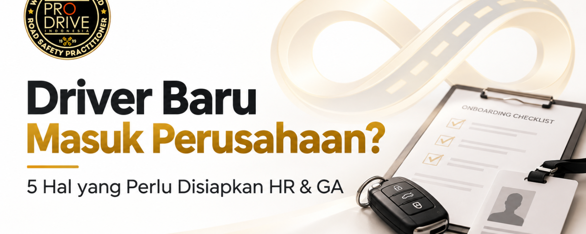 Checklist onboarding driver baru perusahaan: dokumen, kunci kendaraan, dan kartu identitas