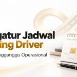 Kalender dan pena untuk menyusun jadwal training driver perusahaan