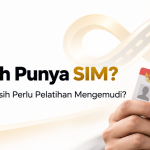 Ilustrasi pemegang SIM untuk artikel kebutuhan pelatihan mengemudi tambahan