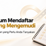 Catatan pertanyaan yang perlu diajukan sebelum mengikuti pelatihan mengemudi
