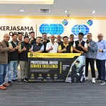 Foto bersama peserta Professional Driver Service Excellence KSO SUCOFINDO Surveyor Indonesia dan Pro Drive Indonesia 18 Oktober 2026